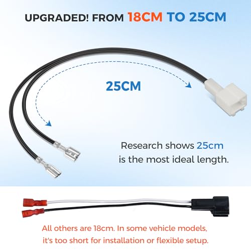 4 Pcs 72-7303 Speaker Harness,Speaker Wiring Harness for Hyundai Kia - style: 72-7303*4pcs