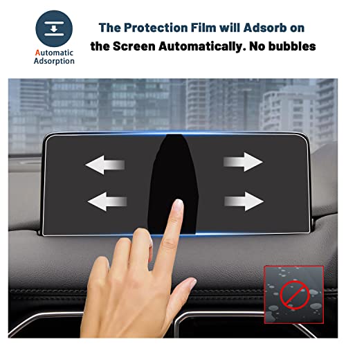 Ruiya 2025 CX5 Screen Protector for Mazda CX5 2025 Accessories 9HD Anti-glare Scratch Tempered Glass Compatible with 2021 2022 2023 2024 2025 Mazda CX5(10.25") - color: 2021-2025 Mazda CX5 10.25-inch