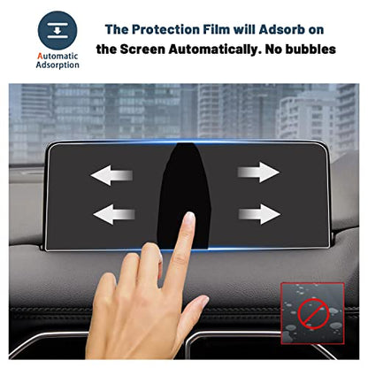 Ruiya 2025 CX5 Screen Protector for Mazda CX5 2025 Accessories 9HD Anti-glare Scratch Tempered Glass Compatible with 2021 2022 2023 2024 2025 Mazda CX5(10.25") - color: 2021-2025 Mazda CX5 10.25-inch