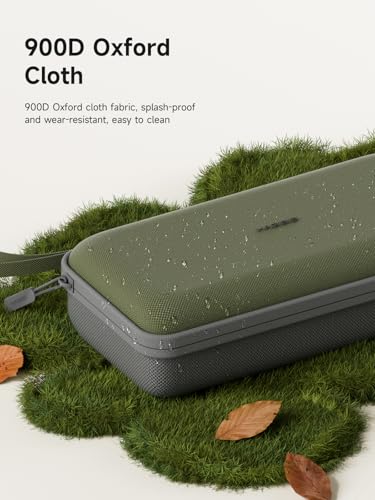 Hagibis Electronics Organizer Travel Case Cable Organizer Bag Pouch Portable Waterproof Carry Case for Cable, Charger,Power Bank, SD Card, Mouse, USB Flash Disk (DPB03 Green)