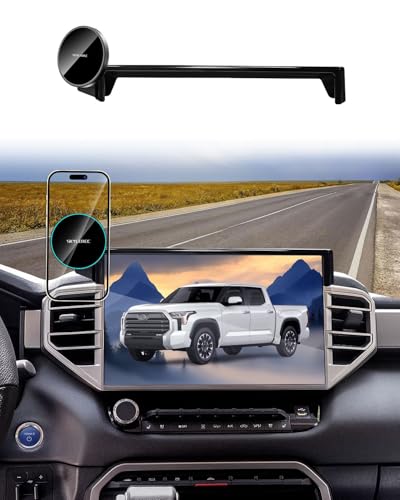 SKYLOTEC 15W Magnetic Charger Phone Holder for Toyota Tundra 2022-2026 - color: Magnetic Wireless Charger, size: 2022-2026 Tundra/2023-2026 Sequoia | 14-Inch