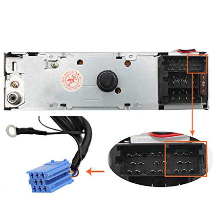 Aux Adapter, Car Stereo AUX Input & USB Charging Adapter for VW Beetle 1999-2008,Golf/GTI/R32 1998-2002, Jetta 1999-2002, Passat 1999-2001 Skoda Seat