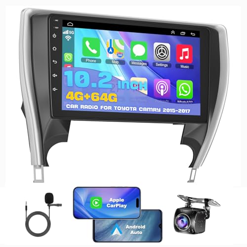 4GB+64GB Android 13 Car Radio for Toyota Camry 2015 2016 2017 - color: For Camry 2015-2017