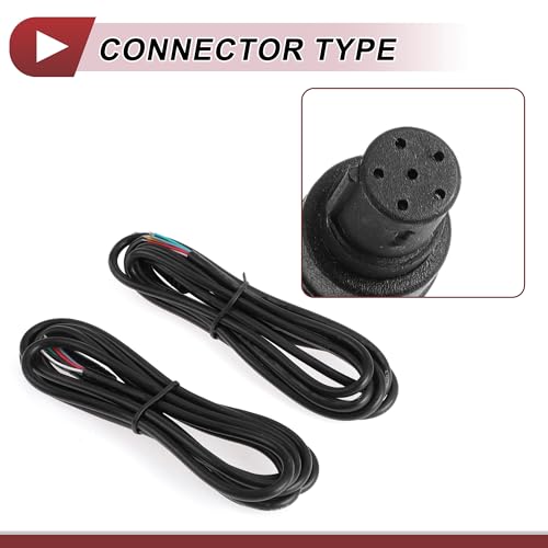 for Monitor and Backup Reverse Rear View Parking Camera Video Cable Extension Backup Camera 6Pin Female Video Cable 1.8m/5.91ft Black Plastic,Metal - size: 1.8m/5.91ft, style: 6Pin