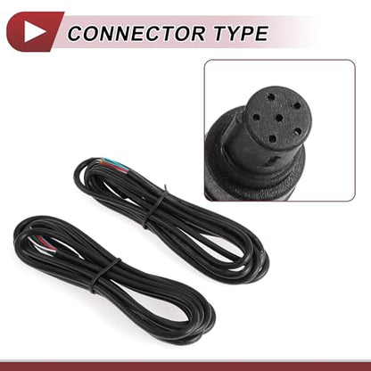 for Monitor and Backup Reverse Rear View Parking Camera Video Cable Extension Backup Camera 6Pin Female Video Cable 1.8m/5.91ft Black Plastic,Metal - size: 1.8m/5.91ft, style: 6Pin