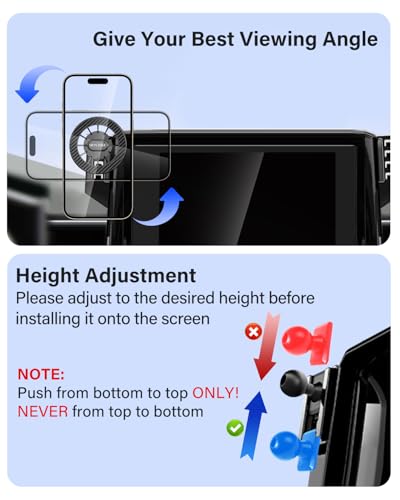 SKYLOTEC Magnetic Phone Holder for Chevrolet Chevy Equinox 2025 2026 - color: Magnetic, size: Equinox 2025-2026 (11.3 inch screen)