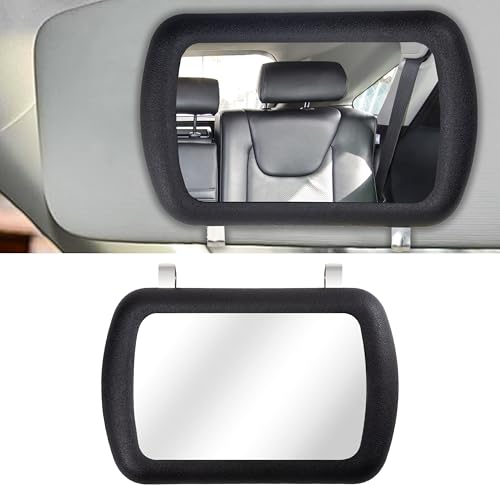 BFXM Car Visor Mirror, Universal Clip-On Car Mirror Vanity - size: 1PCS