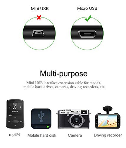 Garmin Edge 520/820 Charging Cable & Charger for Edge 1000/1030/130/520 Plus/530/830, Explore 1000/820, Fleet 590/660/670/770/780/790 GPS Cycling Bike Computer