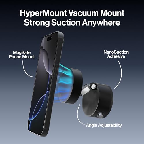 Statik HyperMount (Gen 2) Magnetic Phone Holder, for iPhone and Android - size: 3 Pack