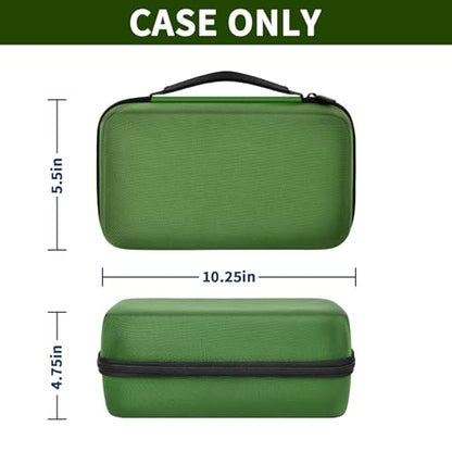 casmilee Hard Travel Case for Halo Bolt 58830 and 57720 - color: Army Green, style: Fit for Halo Bolt Air 58830