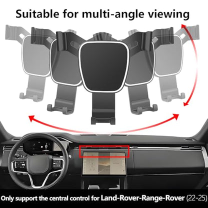 Car Phone Holder For Land Rover Range Rover 2023 2024 2025 2026，Range Rover Sport 2023-2026 Auto Accessories Navigation Bracket Interior Decoration Screen dash board Mobile Cell Phone Mount case