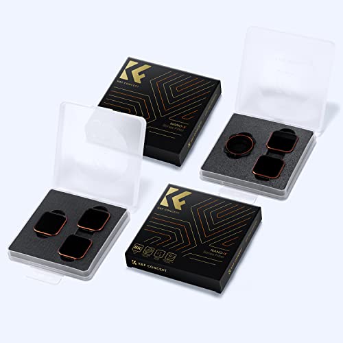 K&F CONCEPT 6 Pack ND CPL Filter Set for GoPro Hero 13/12/11/10/9 Black - style: ND Filter Set with CPL