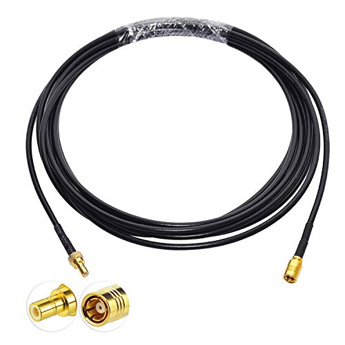 Anina 23' XM Antenna Extension Cable for Sirius Home Vehicle Satellite Radio Stereo Receivers Tune Straight SMB Male to Straight SMB Female - size: 23 FT Straight