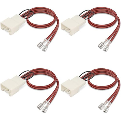 4 Pcs 72-5602 Speaker Harness,Speaker Wiring Harness for Ford Mazda - style: 72-5602*4pcs