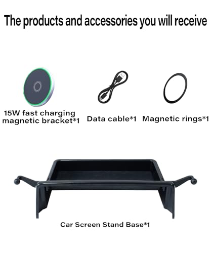 Car Phone Mount for 2021-2024 Toyota Sienna 9" Screen Accessories - size: fit for 2021-2024 Toyota Sienna(9 Inch with Tray)