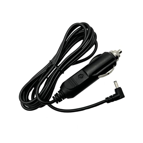 12V-24V 3A DC 3.5mm x 1.35mm Car Charger Cable Cigarette Lighter to 90 Degree DC Car Charger Auto Power Supply Cable 2m(6.6ft)