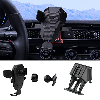 Karltys Car Phone Holder, Honeycomb Dashboard Car Phone Mount Thick Case Friendly, Hands Free Phone Holder for Honda Civic 2022-2025 2026 11th Gen. Interior Accessories - size: 2022-2026 Civic Phone Holder