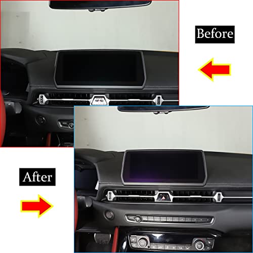 GPS Screen Protector Foils Fit for Toyota Supra GR A90 A91 MK5 2019-2026 Navigation Screen Protector, Center Touch Display Anti Scratch Tempered Glass Protective Film (Transparent)