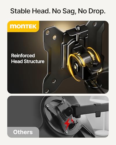 monTEK Freestanding Single Monitor Stand for 17-32" Screens, 22 lbs - size: Single Monitor