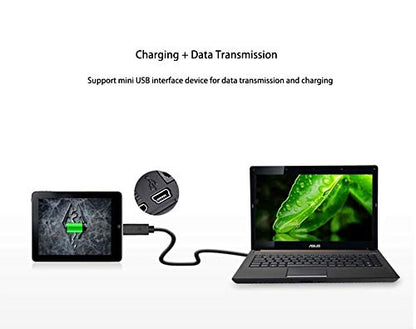 eTrex 10 Cable,eTrex 20 USB Cable Compatible for Garmin eTrex 10 20 20x 22x 30 30x, Montana 600 610 610 Camo 650 650t 680 680t,eTrex Touch 25 35 35t Handheld GPS Navigator Charging Cord