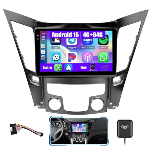Android Car Stereo for Hyundai Sonata 2010-2014 CarPlay Android Auto - style: 4-Core 4+64G