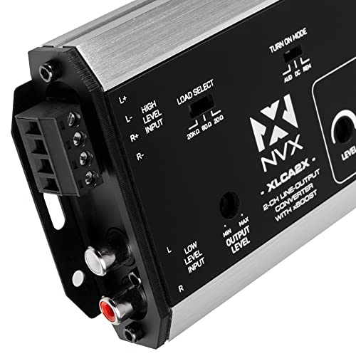 NVX XLCA2X X-Series PRO 2-Channel Line Out Converter Digital Bass Enhancer - size: 2-Channel PRO with xBOOST