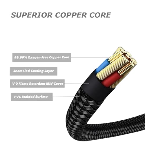 USB-C to 3.5mm Aux Jack Audio Cable - 3ft | Compatible with iPhone 15, 16, 17 Series, Samsung Galaxy, Google Pixel, iPad, MacBook | Hi-Fi Sound, Durable, Fray & Tangle-Free