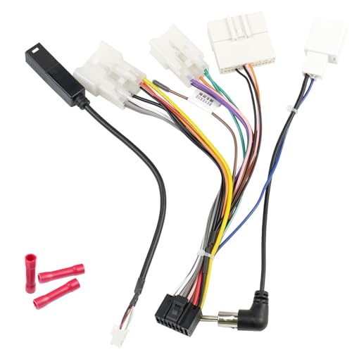 16Pin Android Radio Wire Harness Adapter Kit for Toyota Non JBL - style: 16P-4xConnectors for Toyota