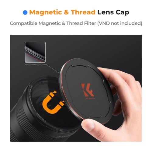 K&F CONCEPT 82mm Magnetic Filter CPL+ND8+ND64+Magnetic Basic Ring+Lens Cap - size: 82mm