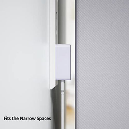 Nekmit Flat USB Wall Charger, Dual Port Slim USB Wall Charger with Smart IC for iPhone 14/14 Pro/14 Pro Max/13/13 Pro/13 Pro Max/12/12 mini/12 Pro, Galaxy, Pixel, iPad Pro, AirPods and More, Purple - color: Purple