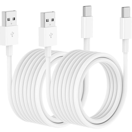 Car Carplay Cable for iPhone 17 16 15 Charger Cord,2Pack 15FT Extra Long USB A to USB C Cable for iPhone 17 Pro Max/16 Pro/15 Plus Charger,USB C Car Charger for Apple Air/16 Pro Max/15/iPad Pro - color: White, size: 15FT