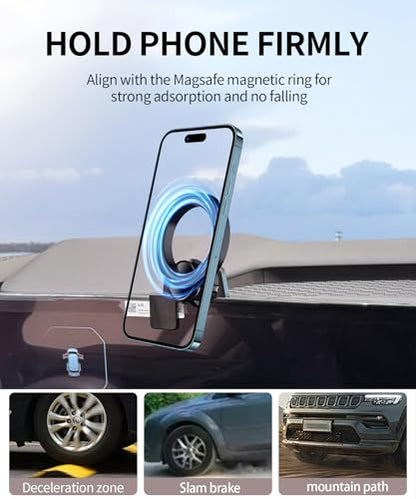 Car Phone Holder for Kia Carnival 2025 2026 Magsafe Mount Accessories - size: for 2025-2026 Carnival