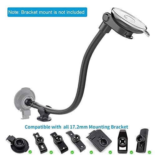 APPS2Car for Garmin GPS Car Mount, Windshield Dashboard Suction Cup GPS Mount for Car, Replacement Holder for Garmin Dezl Drive Zumo DriveSmart RV Nuvi Driveassist StreetPilot DriveLuxe