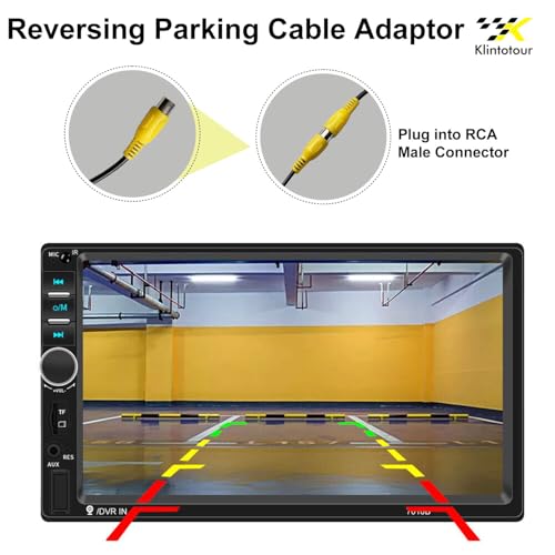 Aftermarket Radio Rear View Camera Adapter Harness, Fakra Z Female to RCA Female Backup Camera Cable, Compatible with Select Mercedes-Benz/Volvo Factory Navigation Radio Systems, 31.5 Inches - style: Fakra Z Female to RCA Female-31.5 inches