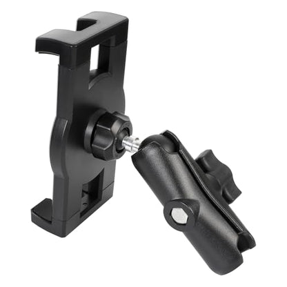 Tablet Holder with Medium Aluminum Arm for RAM Mounts, 1" Ball Clip Mount for 5-13" Tablets iPad Pro 12.9 Air Mini, Compatible with 1" B Size Truck Car Vehicle Mounts - size: Tablet Holder w 3.54" Arm