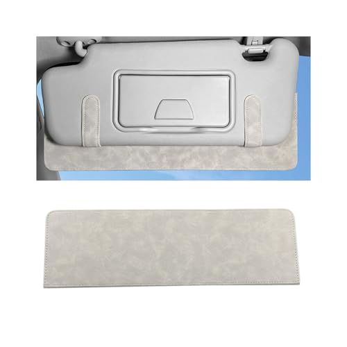 BESULEN Car Sun Visor Extender, Adjustable Anti-Glare Vehicle Sun Blocker Extension, Clip-on Automotive Interior Sunshade Attachment for Safe Driving, Universal for SUV RV Truck (Speckled Grey) - color: Speckled Grey