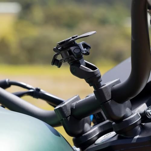 Quad Lock Handlebar Clamp Bolt Motorcycle Phone Mount PRO Kit with Vibration Dampener and MAG Universal Adaptor - size: Handlebar Clamp Bolt Mount PRO