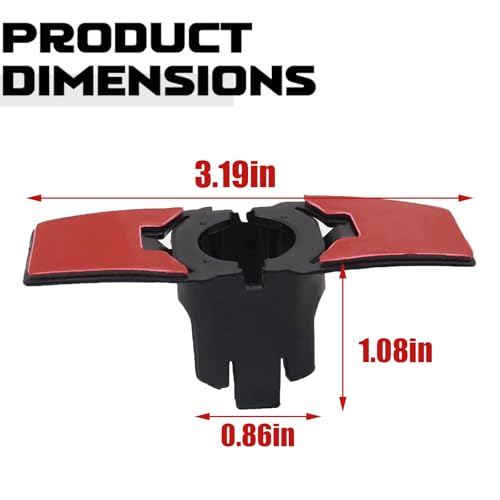 4PCS Rear Parking Sensor Bracket Cover with Adhesion Promoter for Nissan Armada Altima Maxima for Infiniti Q50 2015-2020 28533-5ZA0A