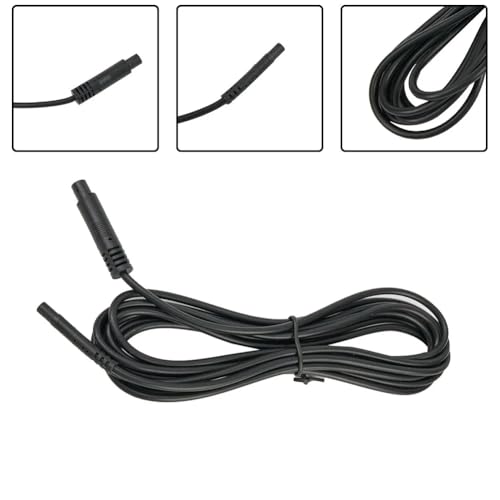 YuYue Electronic 4Pin Backup Camera Extension Cable, (18Ft 4P) Pure Copper Thicker Shield 2.5mm to 4Pin Dash Cam Rear View Camera Extension Cord, DVR Camera Extension,HD Monitor Camera Wire