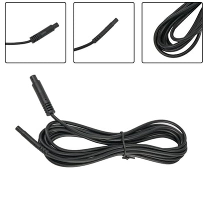 YuYue Electronic 4Pin Backup Camera Extension Cable, (18Ft 4P) Pure Copper Thicker Shield 2.5mm to 4Pin Dash Cam Rear View Camera Extension Cord, DVR Camera Extension,HD Monitor Camera Wire