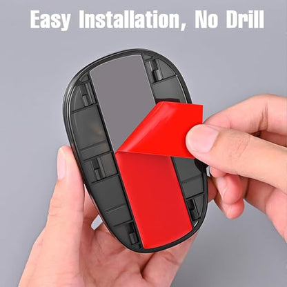 Solar Car Roof Neon RGB Strobe Light, 5Pcs Wireless Cab Signal Marker Lamp