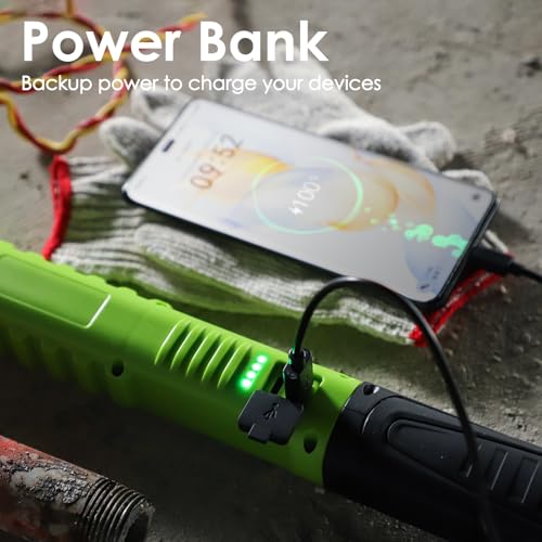 Ropelux Work Light 3rd Gen, 3200LM Bright Mechanic Under Hood Lights with 6000mAh, Rechargeable Portable Magnetic Trouble Lighting Bar with Hooks for Car Repair, Inspection, Emergency, Tool Gift, 1 Pc