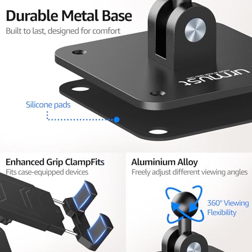 Urmust Tablet Wall Mount Ipad Holder, 4.7-15.6" - size: No Arm Pro-Up to 15.6"