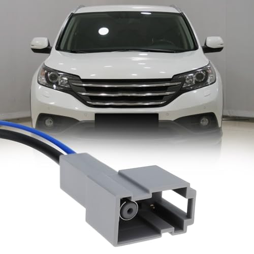 ECSiNG 1x Car Radio Antenna Adapter Cable 24 cm Compatible with Honda Civic 2012 CR-V Accord 2014 City AM FM