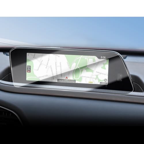 Screen Protector for Mazda 2026 CX-30 2.5S Preferred/Select/Premium/Plus 8.8 Inch Navigator Tempered Glass Protective Film for 2022-2025 2026 CX-30 Protective Film Accessories 9H Anti-Scratch - color: For 22-26 CX-30 8.8 Inch HD