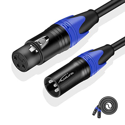 XLR Cables 50ft, Microphone Cable, XLR Male to Female 3 Pins - size: 50 Ft 1 Pack