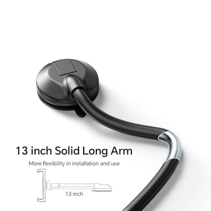 Coolpow Tablet Car Mount for iPad Truck Holder【Windshield+Dash】 Strong Suction Cup Tablet Holder for car with Gooseneck Long Arm Extension for All 4.7"-12.9" Apple iPad Samsung Galaxy Tab