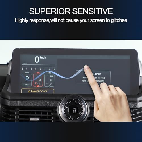 Car Navigation Screen Protective Film Compatible with Ineos Grenadier 2020-2024 Navigation Display Tempered Glass Screen Protector Touch Screen Protector Foils (13.23"x4.88")