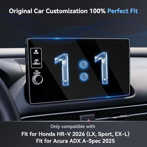 9 in Screen Protector fit for Honda HR-V 2026 Acura ADX 2025 - size: Fit for Honda HR-V 2026 Acura ADX 2025