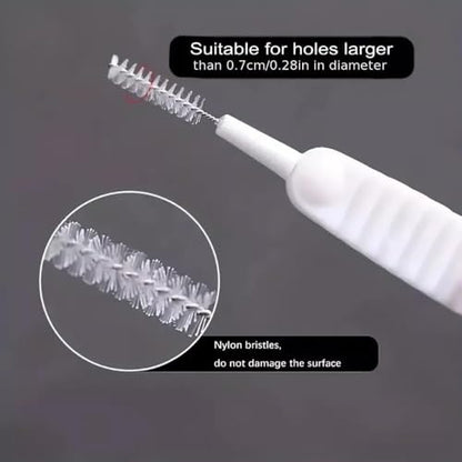 Cleaning Brush Set 10-Pack - Mini Brushes for Phone Charging Port, Speaker & Receiver, Anti-Clogging Tool for iPhone, iPad, AirPods, Tablet & Camera Lens - color: 10 Pcs White